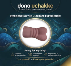 Dono Uchakke Dual Hole Realistic Male Masturbator | Dual Pleasure Stroker